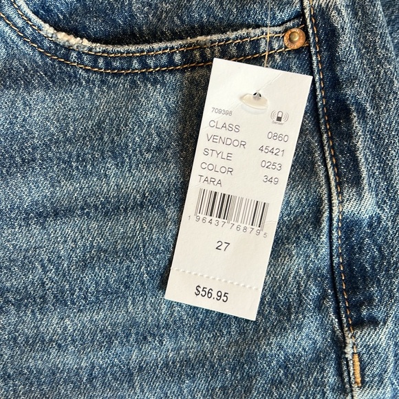 PacSun Jeans high waisted bootcut in Dark Indigo - Picture 7 of 7